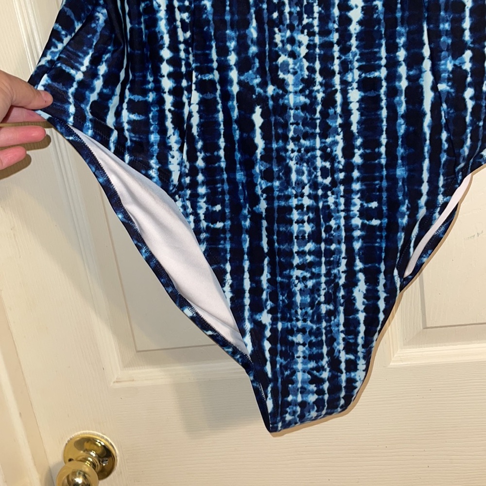 Tie Dye One Piece Swimsuit View 2